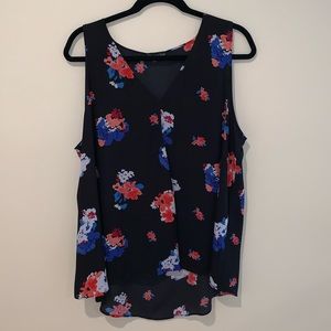 Tank top flower blouse